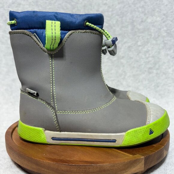 Keen Toddler Rainboot Size 11 Encanto 365 Waterproof Boot Gray Green Blue - Picture 1 of 11
